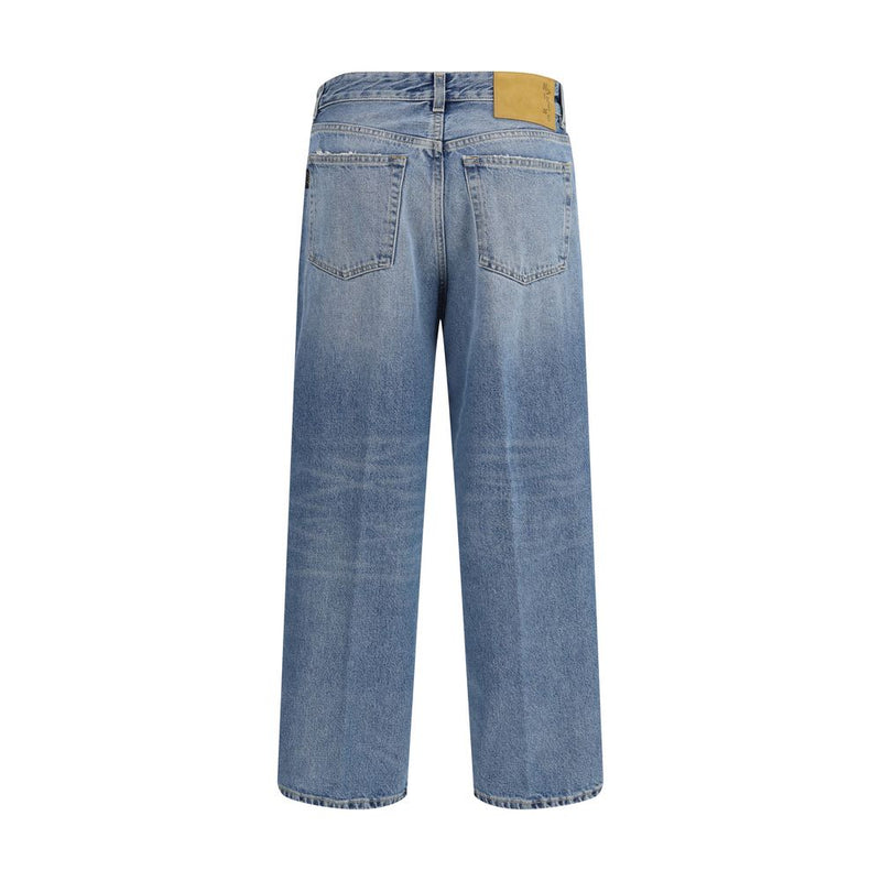 Haikure Betty Blue Cotton Boyfriend Jeans for Women
