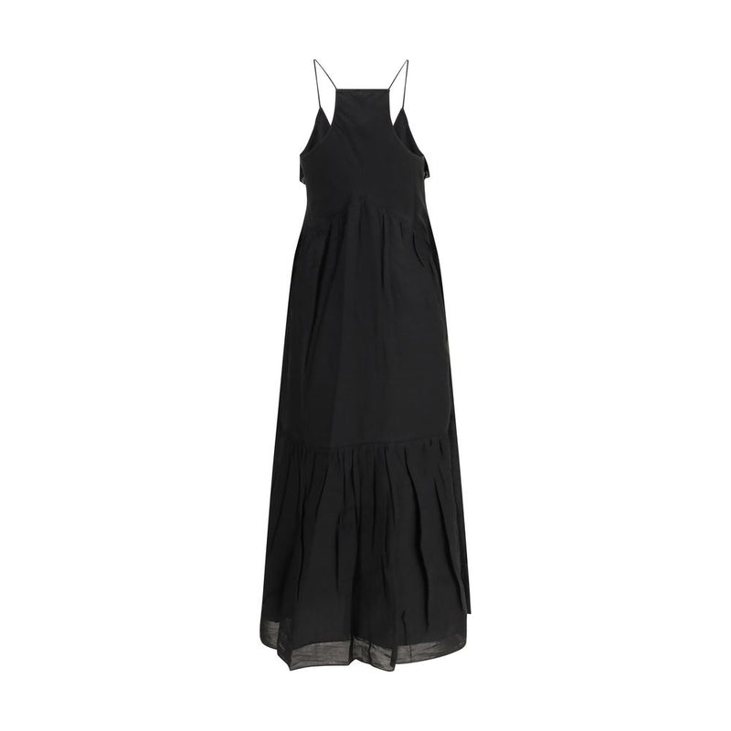 Isabel Marant Étoile Vasma Black Cotton Casual Dress