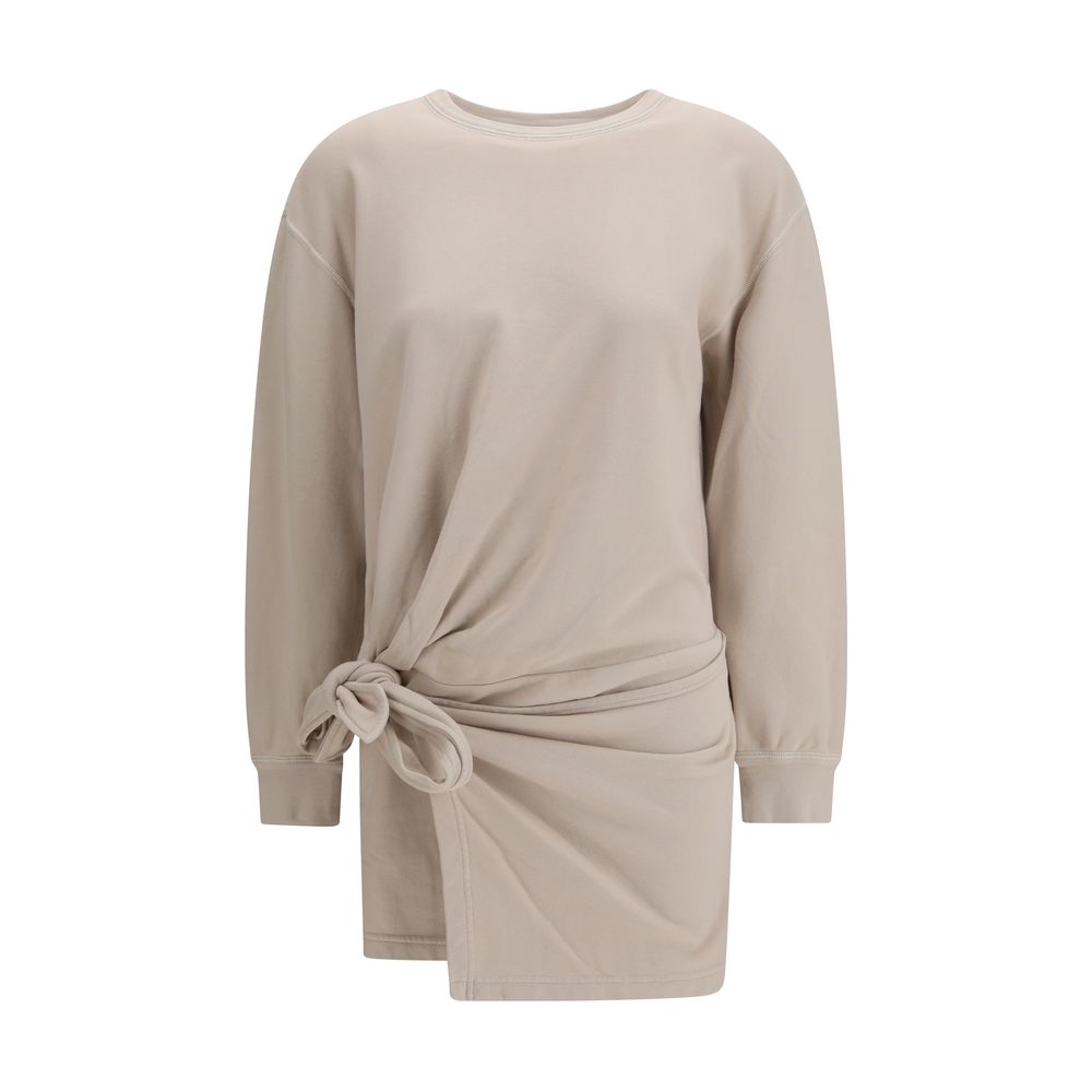 Isabel Marant Étoile Zae Beige Cotton Casual Dress