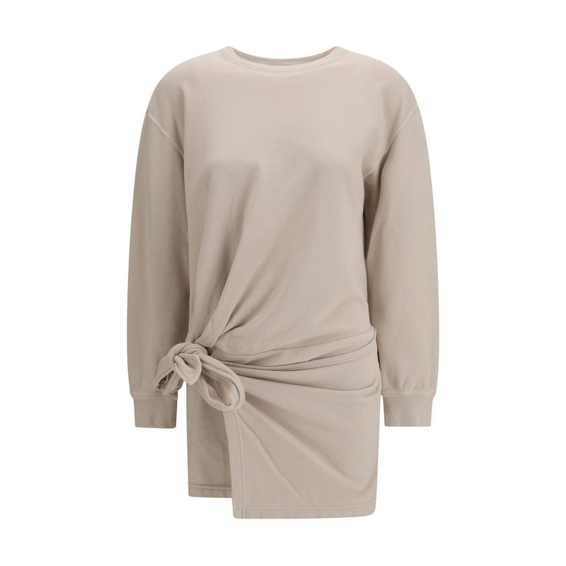 Isabel Marant Étoile Zae Beige Cotton Casual Dress