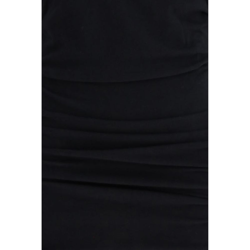 Isabel Marant Black Cotton Mini Dress for Effortless Style