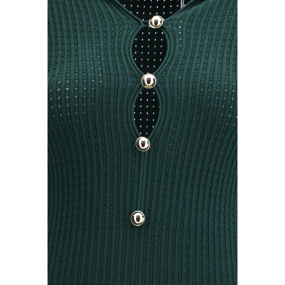 Robe décontractée bicolore en viscose Self-Portrait