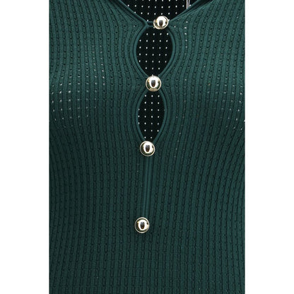 Robe décontractée bicolore en viscose Self-Portrait