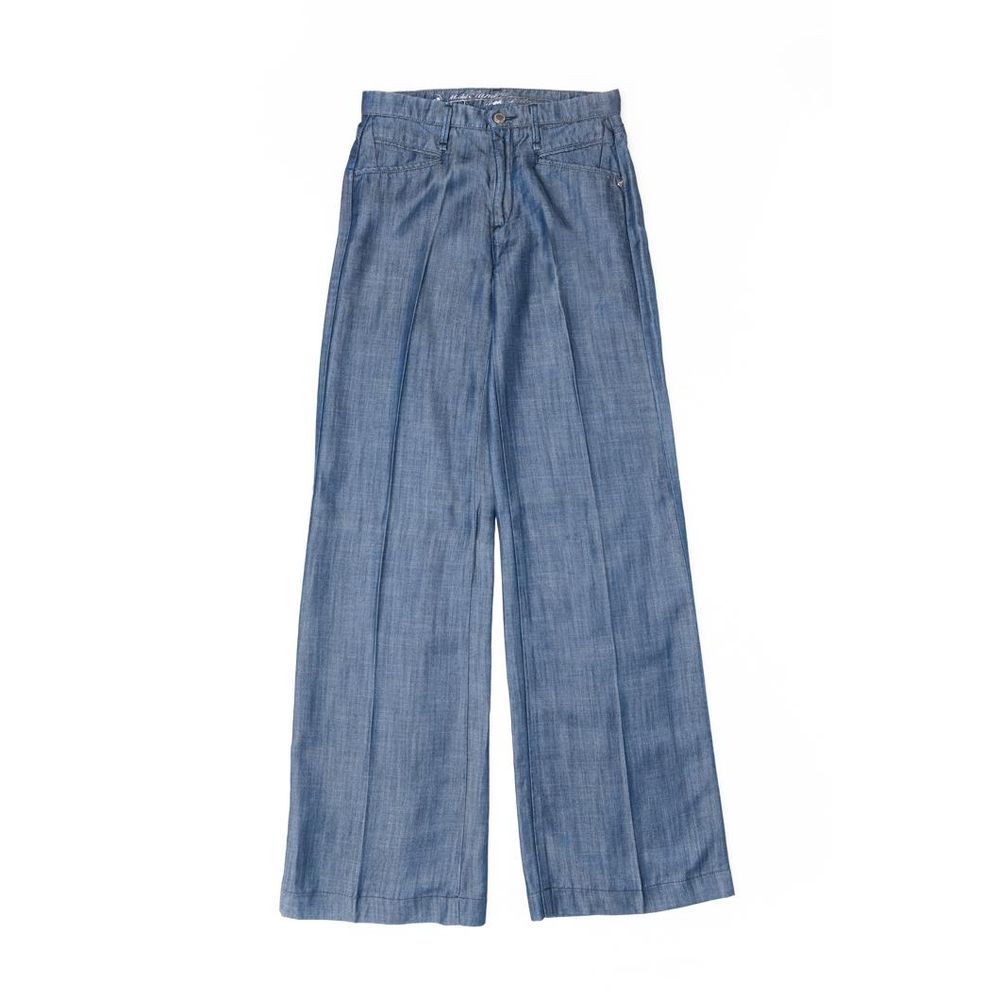 Gas Blue Glass Pants - Unleash Your Bold Style