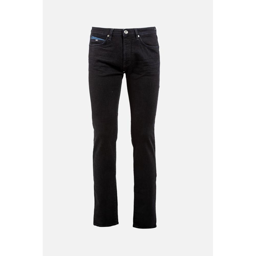 Gas Black Cotton Jeans Denim for Men - Perfect Fit