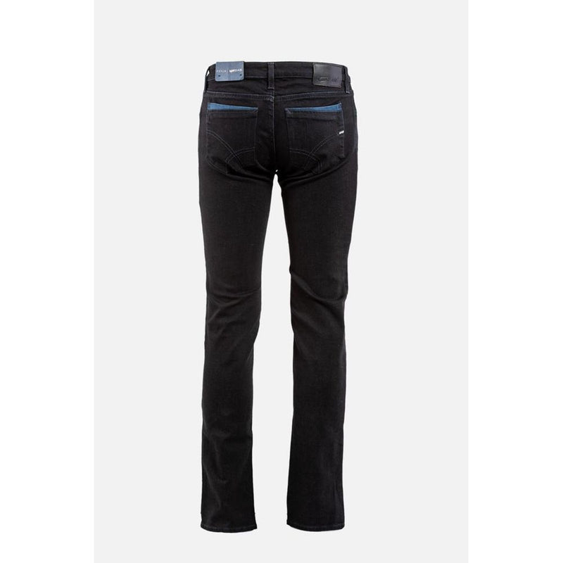 Gas Black Cotton Jeans Denim for Men - Perfect Fit