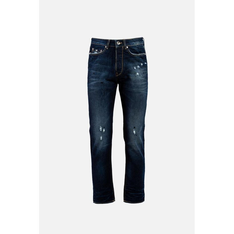 Gas Blue Cotton Jeans Denim - Stylish and Comfortable
