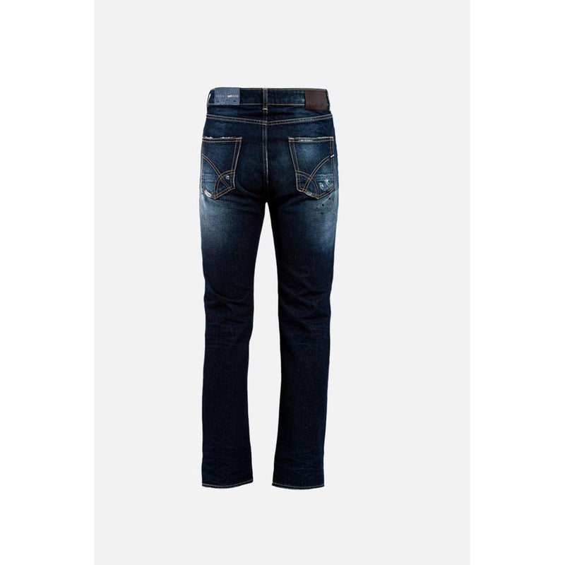 Gas Blue Cotton Jeans Denim - Stylish and Comfortable