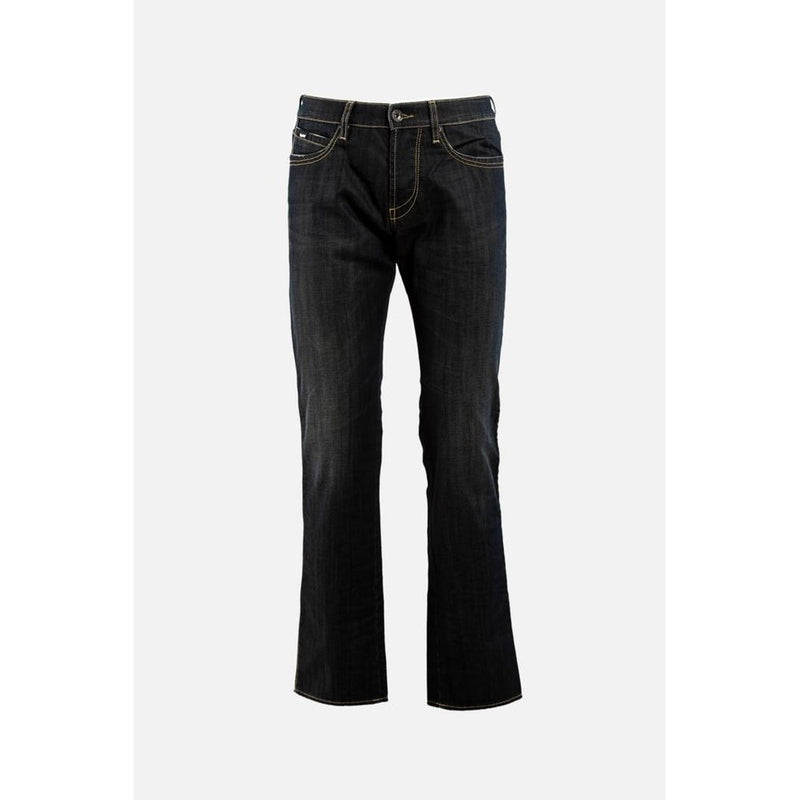 Gas Gray Cotton Jeans Denim for Men