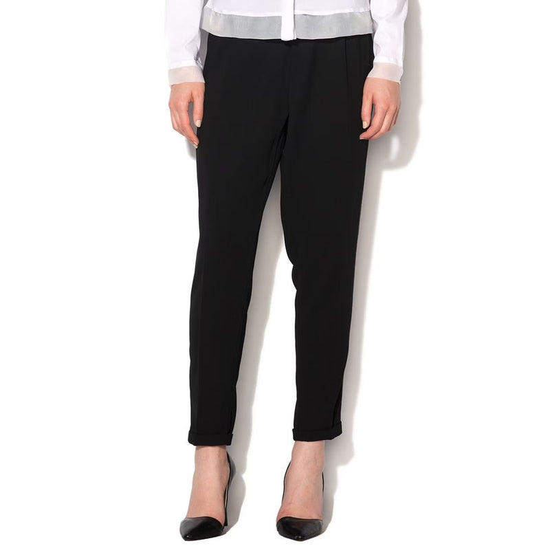 Pantalons Casual en Polyester Noir Gas pour Femmes