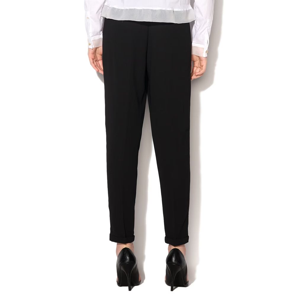 Pantalons Casual en Polyester Noir Gas pour Femmes