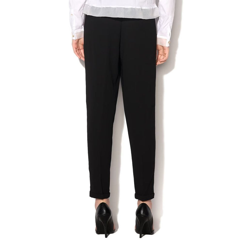 Pantalons Casual en Polyester Noir Gas pour Femmes