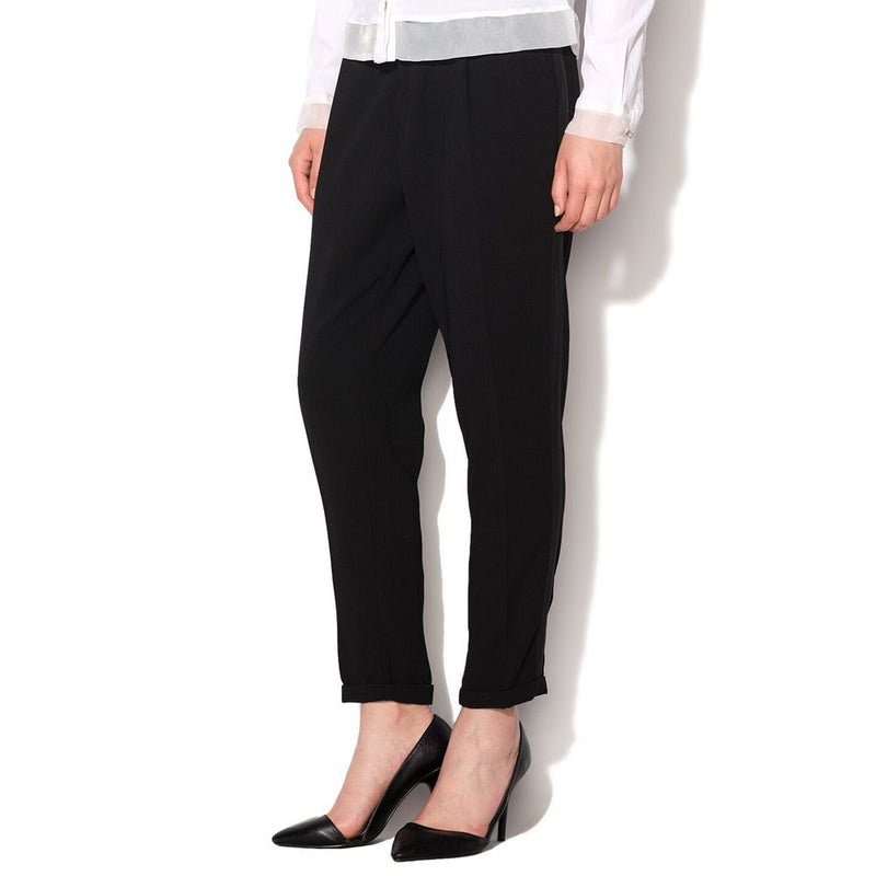 Pantalons Casual en Polyester Noir Gas pour Femmes
