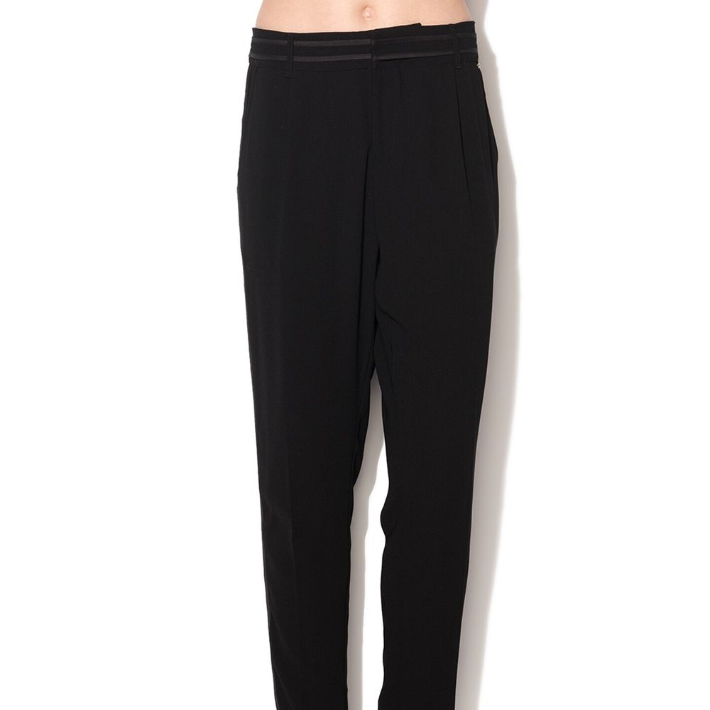 Pantalons Casual en Polyester Noir Gas pour Femmes