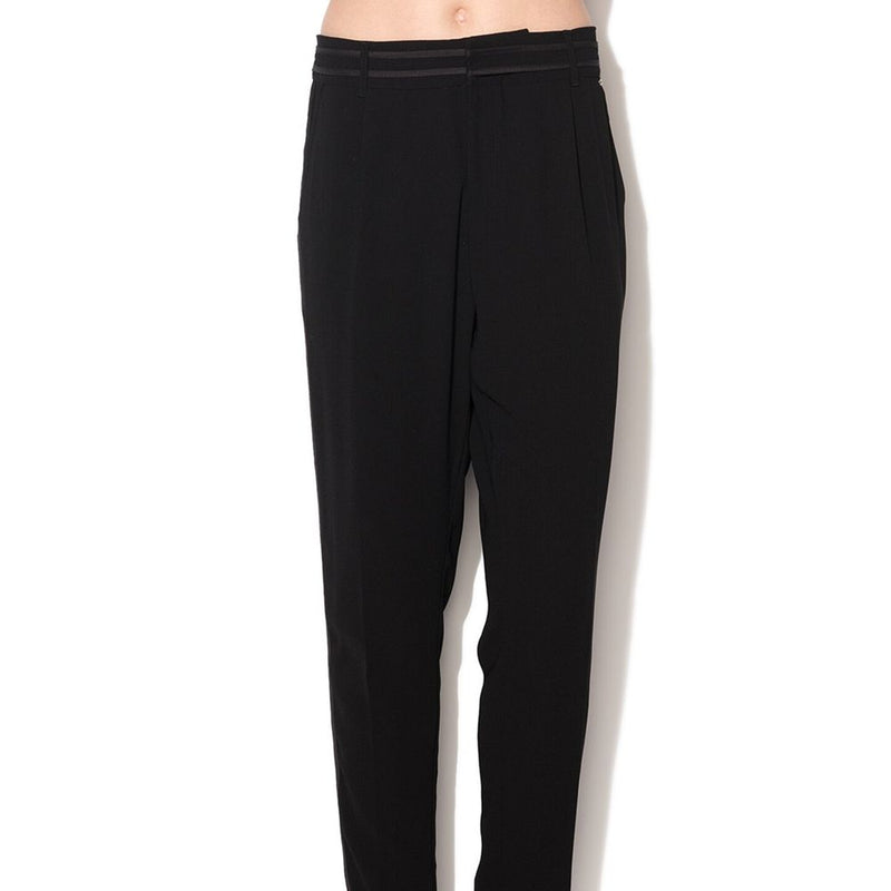 Pantalons Casual en Polyester Noir Gas pour Femmes