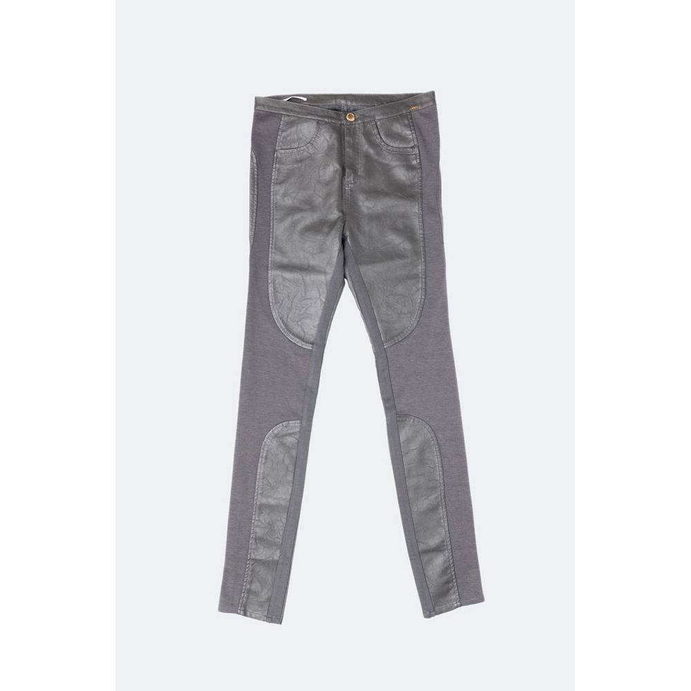 Gas Gray Leather Pants - Sophisticated Style for Women