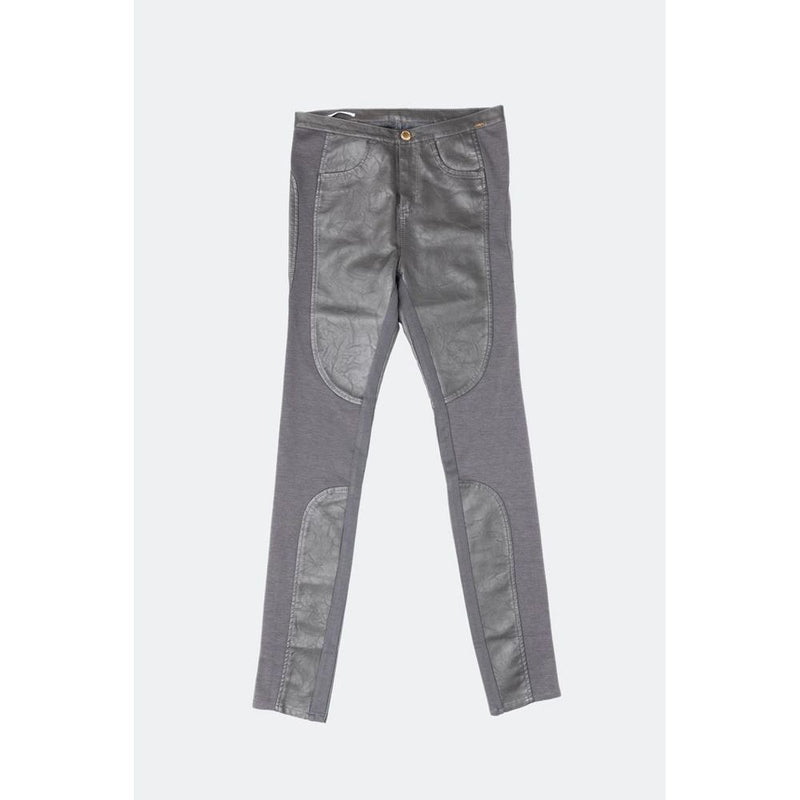 Gas Gray Leather Pants - Sophisticated Style for Women