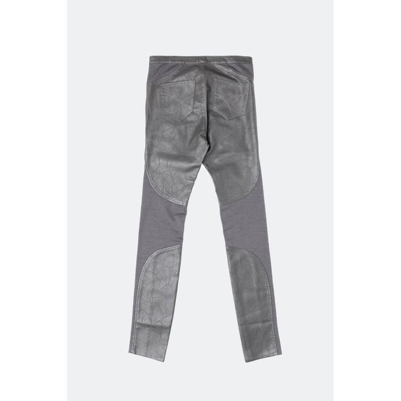 Gas Gray Leather Pants - Sophisticated Style for Women