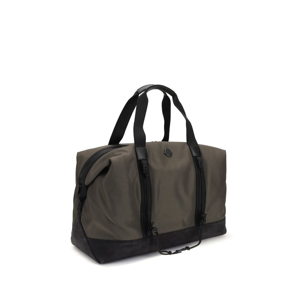 Moncler bruine stoffen bagage en reisartikelen
