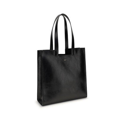 Sac bandoulière Bally Bos Taurus en cuir de veau noir
