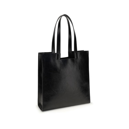 Sac bandoulière Bally Bos Taurus en cuir de veau noir