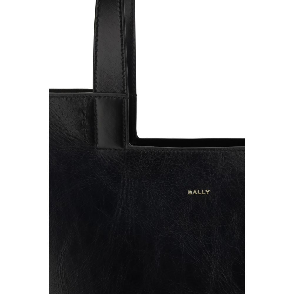 Sac bandoulière Bally Bos Taurus en cuir de veau noir