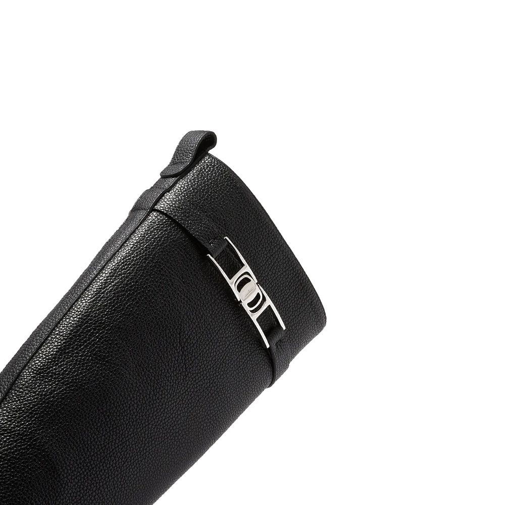 Salvatore Ferragamo Black Calfskin Over The Knee Boots