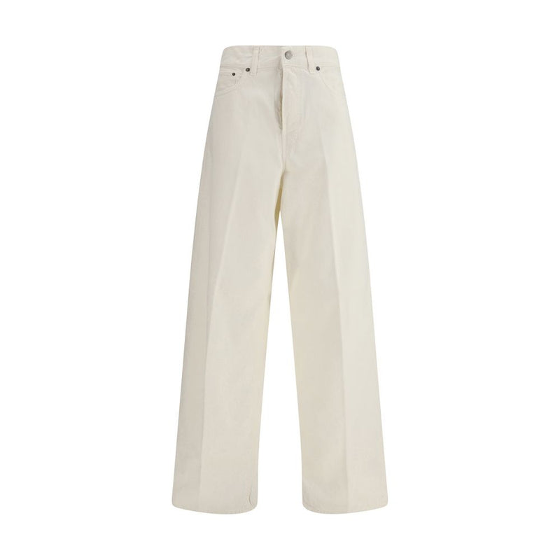 Haikure Bethany Twill 45 Jeans en Coton Blanc pour Femme