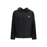 Y-3 Black Polyamide Shell Jacket - Oversized Fit