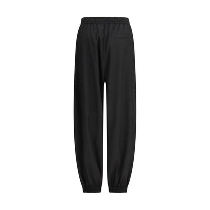 Pantalon de jogging Rohe en polyester noir (pantalon de sport)