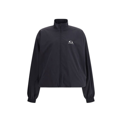 Balenciaga zwarte polyester shelljas