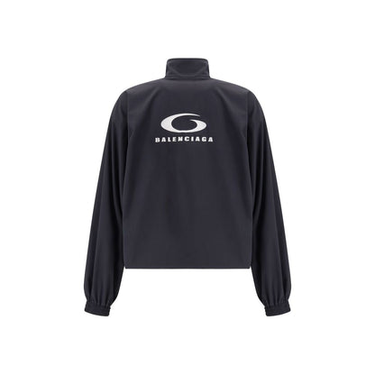 Balenciaga zwarte polyester shelljas