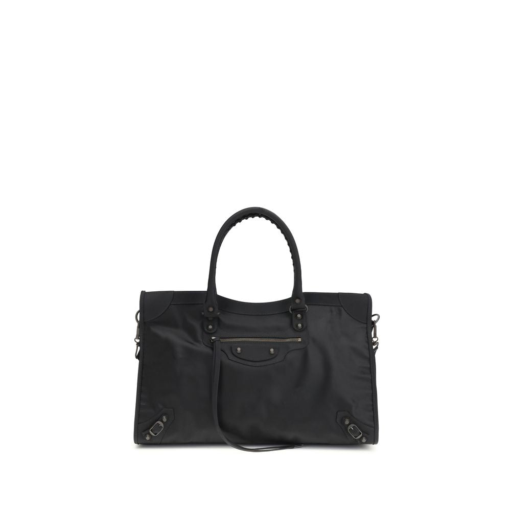 Sac bandoulière Balenciaga en polyamide noir