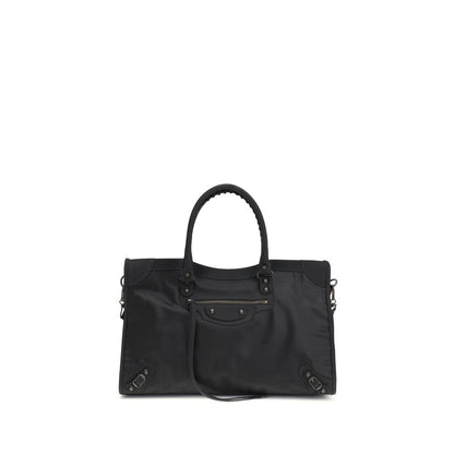 Sac bandoulière Balenciaga en polyamide noir
