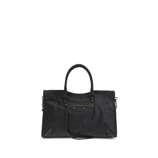 Sac bandoulière Balenciaga en polyamide noir
