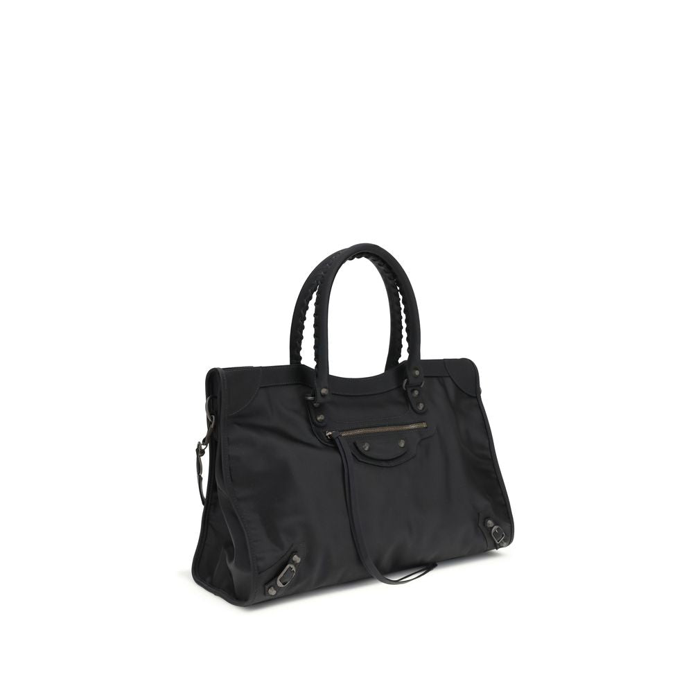 Sac bandoulière Balenciaga en polyamide noir