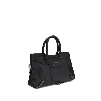 Sac bandoulière Balenciaga en polyamide noir
