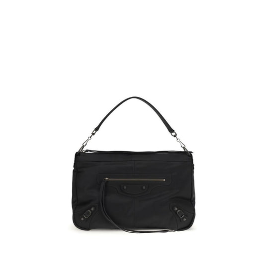 Sac bandoulière Balenciaga en polyamide noir