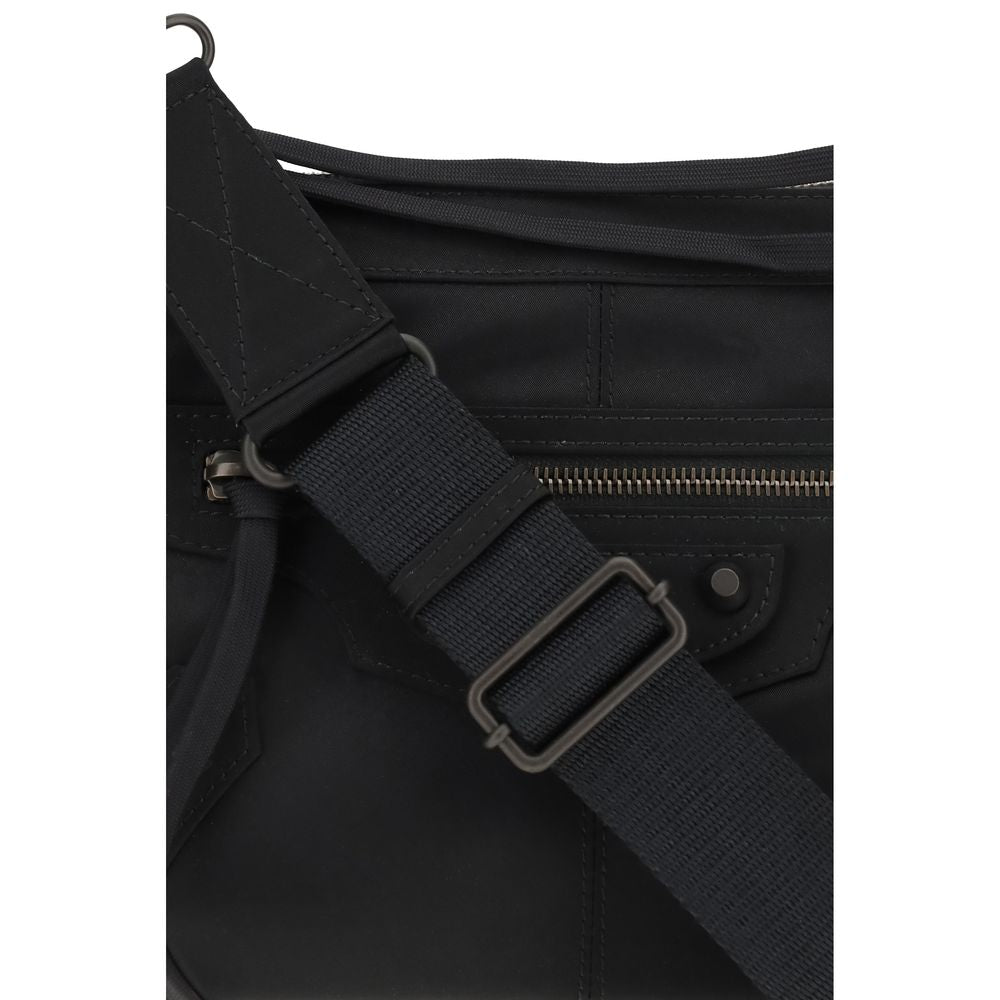 Sac bandoulière Balenciaga en polyamide noir