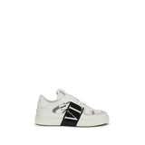 Valentino Garavani White Calf Leather VL7N Low Top Sneakers