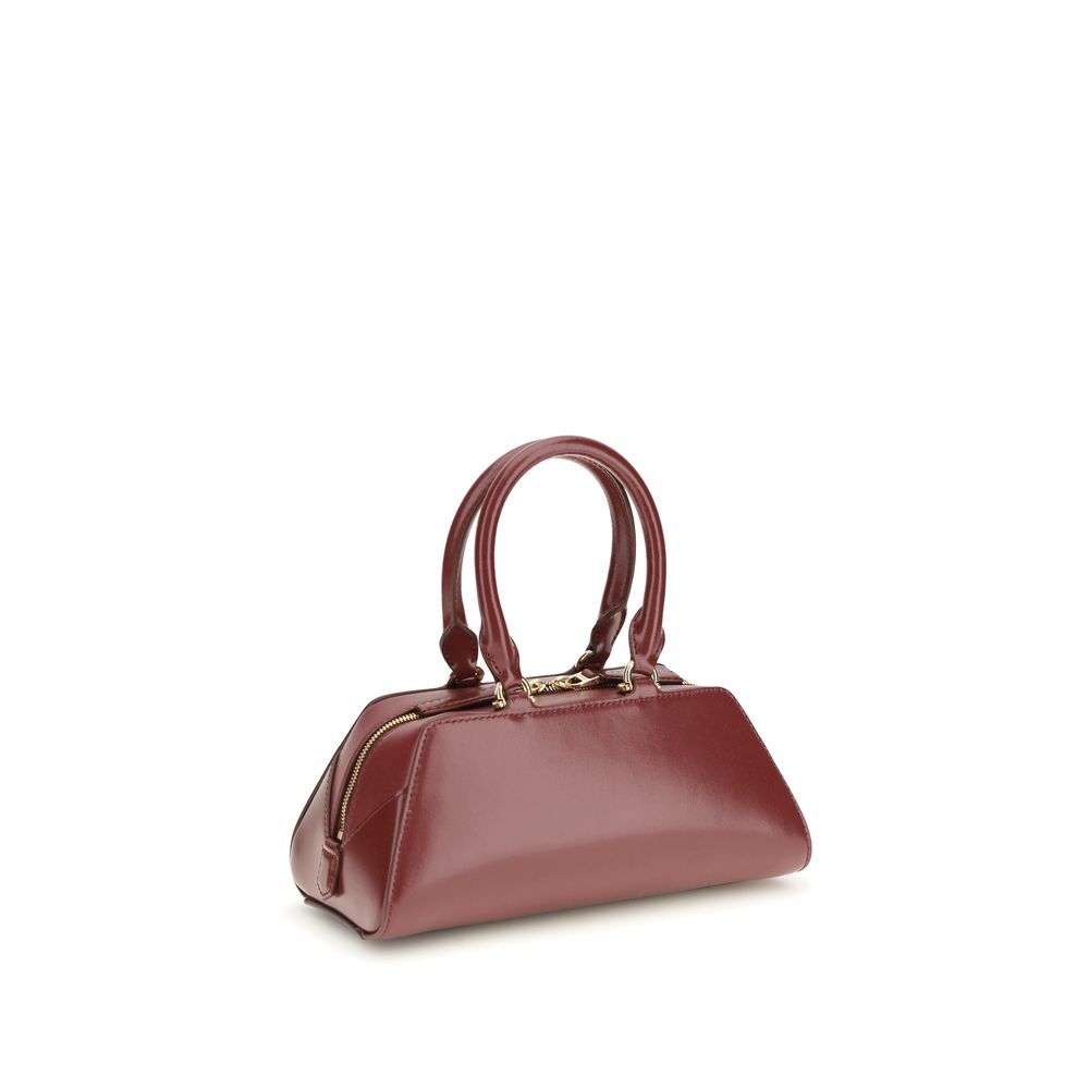 Givenchy Antigona East-West Mini Bordeaux Calf Leather Shoulder Bag