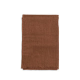 Brunello Cucinelli Brown Cashmere and Silk Scarf