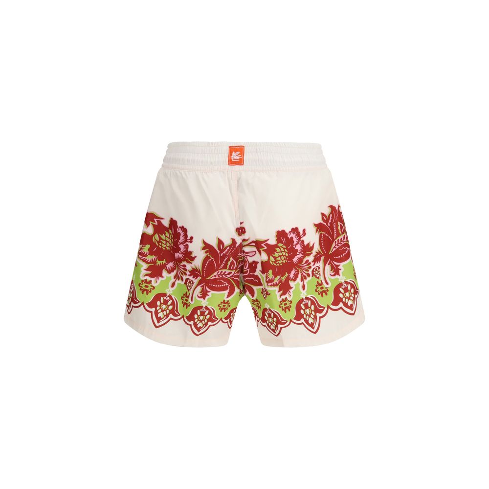 Etro Multicolor Polyester Shorts for Men