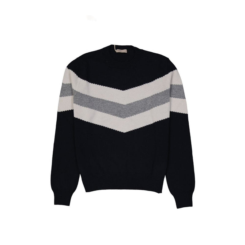 Herno Blue Wool Sweatshirt for Men - IT52 | XL