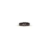 Bracelet Valentino Garavani VLogo Signature en Cuir Multicolore