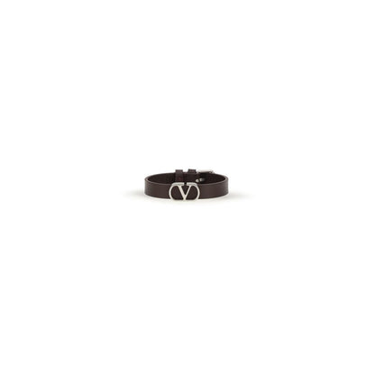 Bracelet Valentino Garavani Bos Taurus en cuir de veau multicolore
