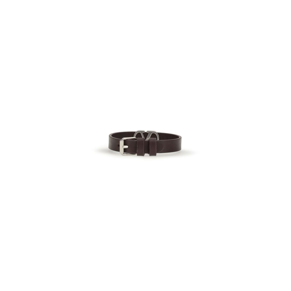 Bracelet Valentino Garavani VLogo Signature en Cuir Multicolore