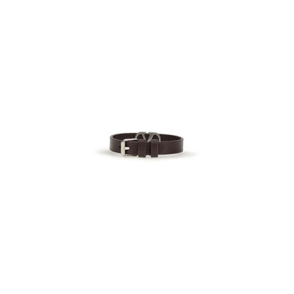 Bracelet Valentino Garavani Bos Taurus en cuir de veau multicolore