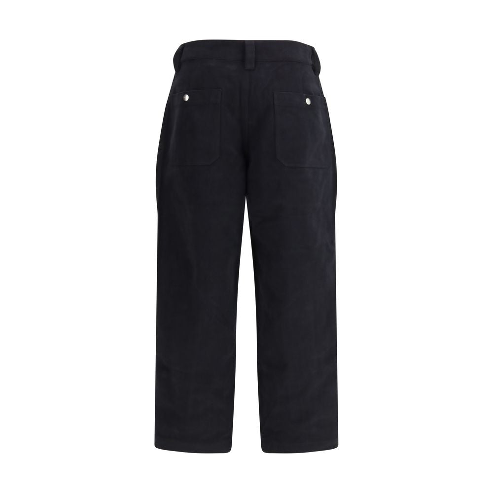 Isabel Marant Étoile Opalyna-GA Black Cotton Pants - SS26