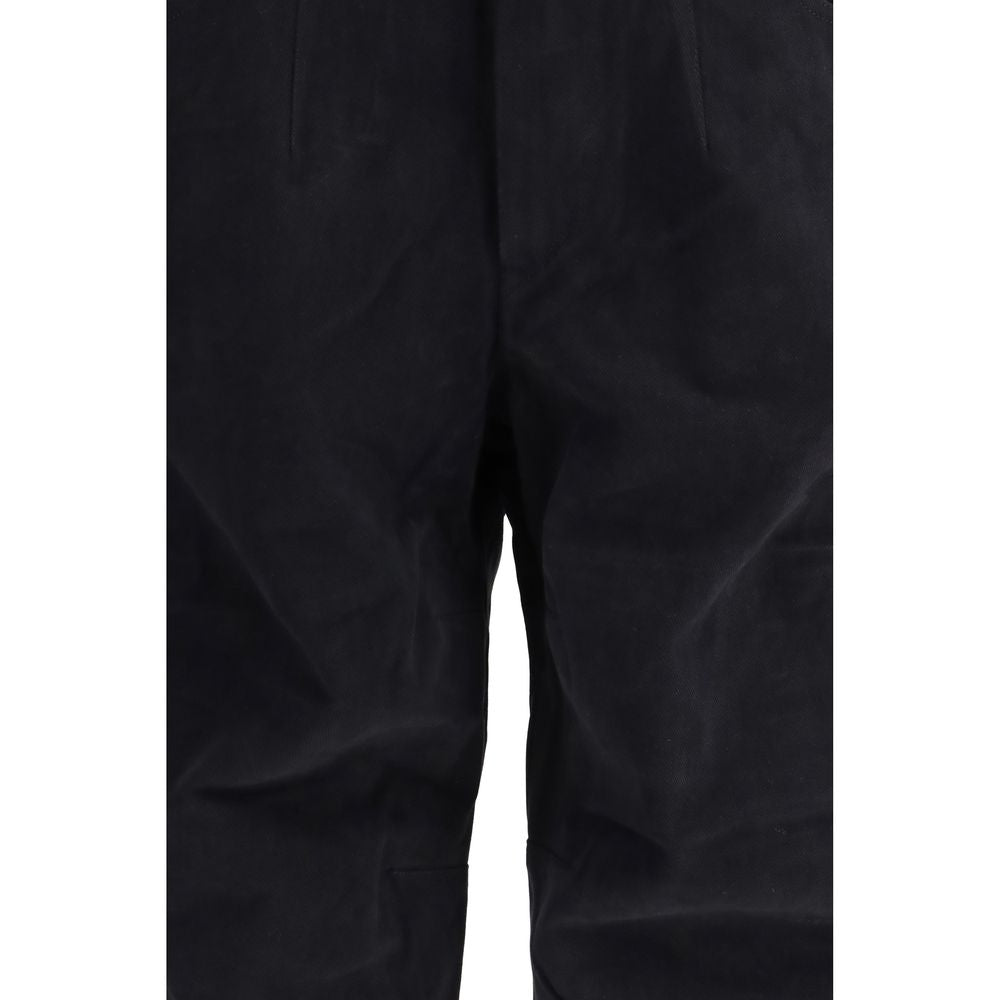Isabel Marant Étoile Opalyna-GA Black Cotton Pants - SS26